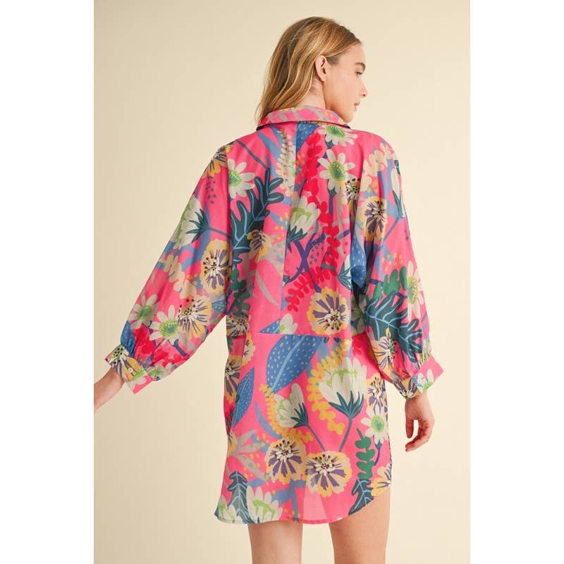 Flower Print Dress