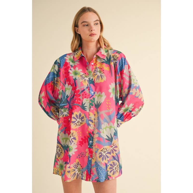 Flower Print Dress