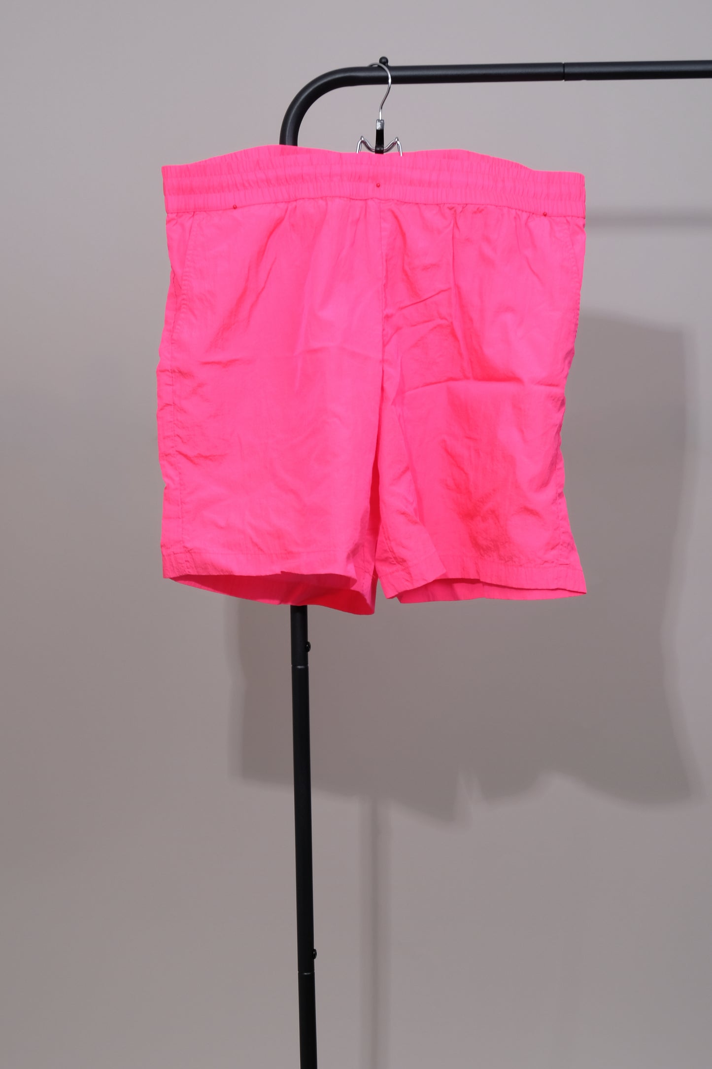 Future Collective Neon Pink Drawstring Shorts