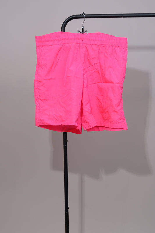 Future Collective Neon Pink Drawstring Shorts