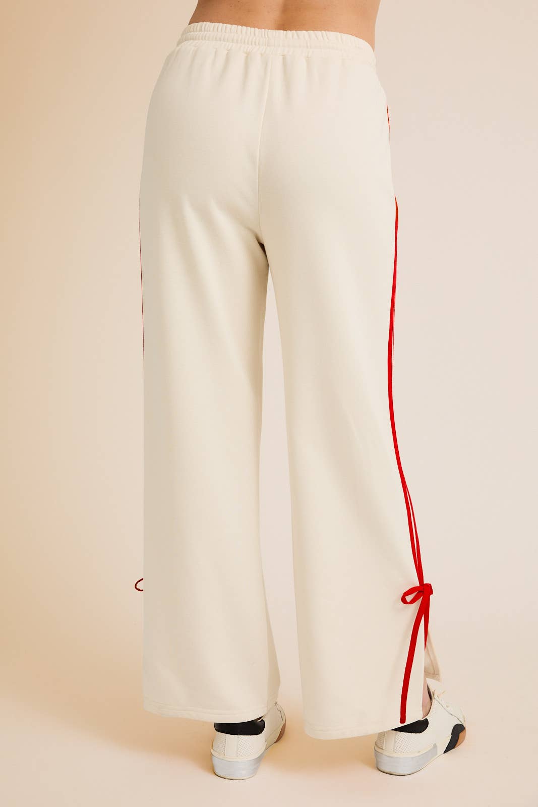 Waist Draw String Piping Detail Sweatpants